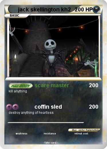 Pokemon jack skellington kh2