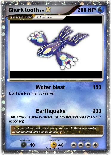 Pokemon Shark tooth
