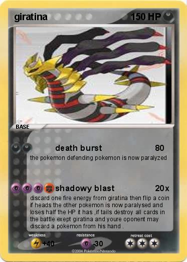 Pokemon giratina 