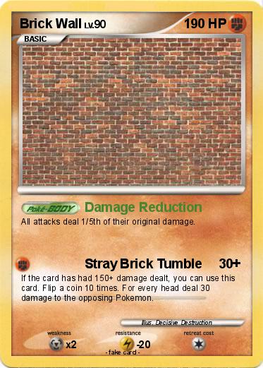 Pokemon Brick Wall