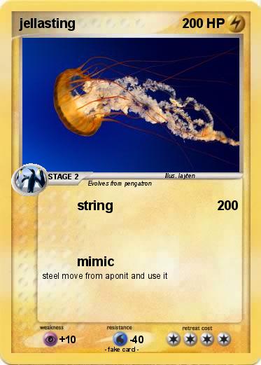 Pokemon jellasting