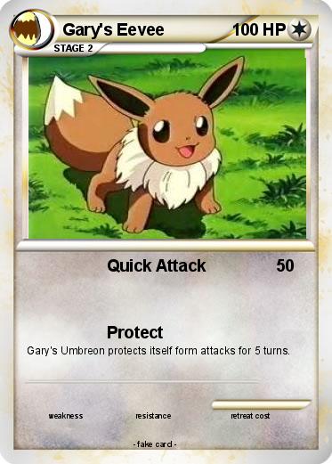 Pokemon Gary's Eevee