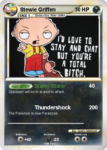 Pokemon Stewie Griffen