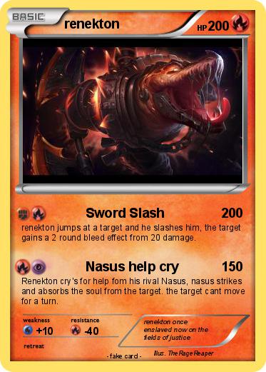 Pokemon renekton