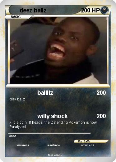 Pokemon deez ballz