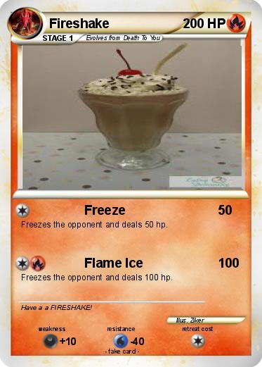 Pokemon Fireshake