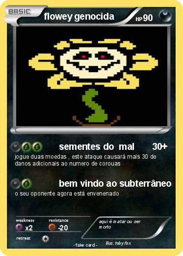 Pokemon flowey genocida