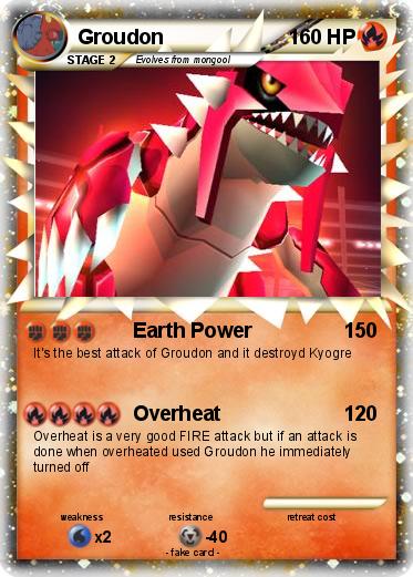 Pokemon Groudon