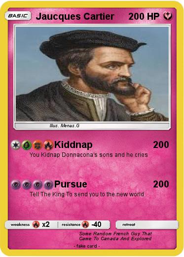 Pokemon Jaucques Cartier