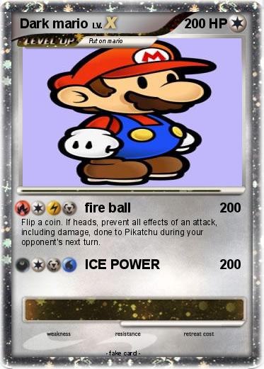 Pokemon Dark mario