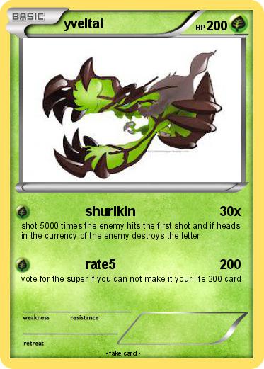 Pokemon yveltal