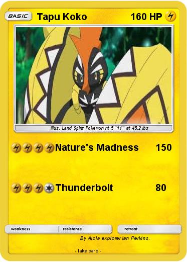 Pokemon Tapu Koko