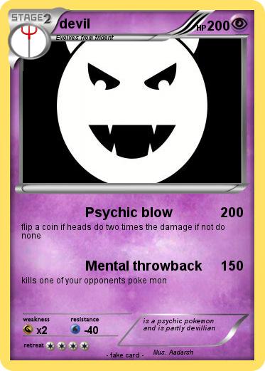 Pokemon devil