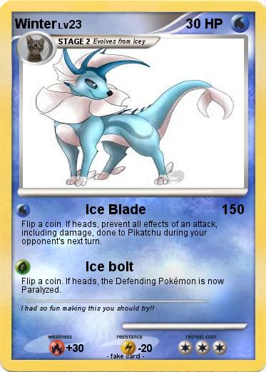 Pokemon Winter