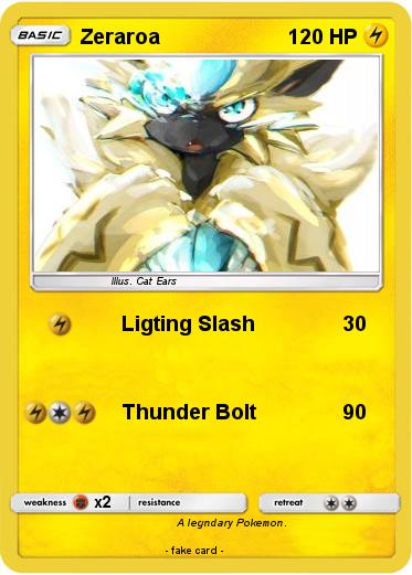 Pokemon Zeraroa