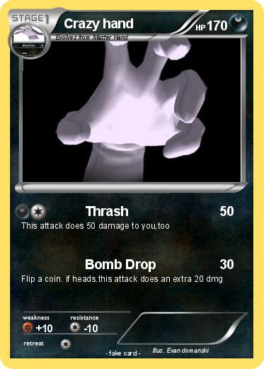 Pokemon Crazy hand