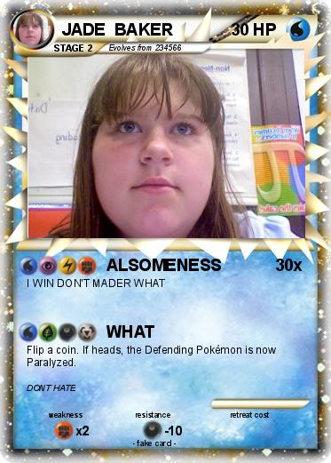 Pokemon JADE  BAKER