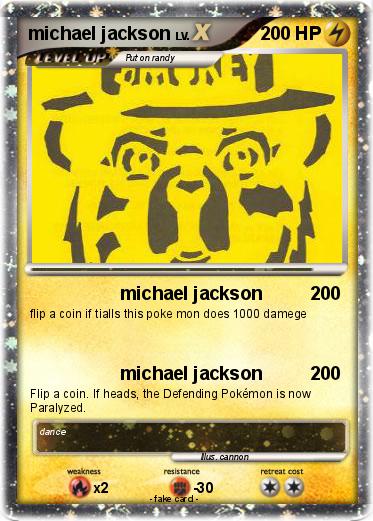 Pokemon michael jackson