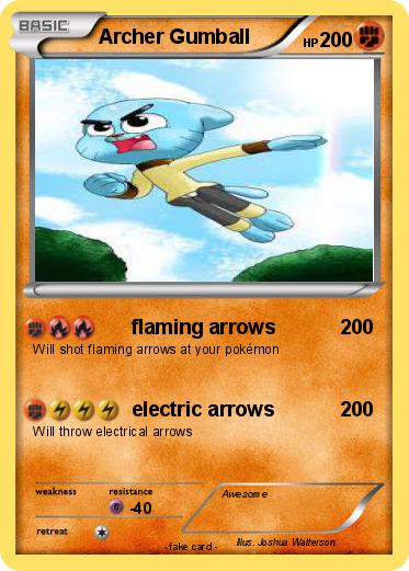 Pokemon Archer Gumball