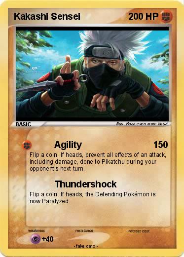 Pokemon Kakashi Sensei