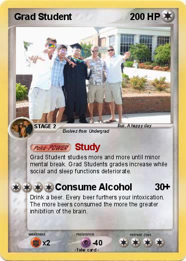 Pokemon Grad Student