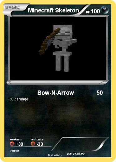Pokemon Minecraft Skeleton