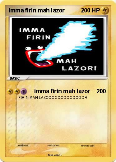 Pokemon imma firin mah lazor