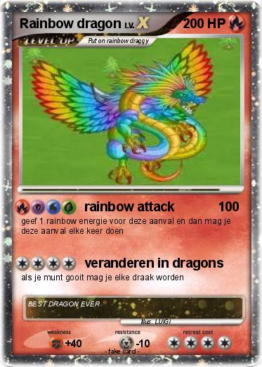 Pokemon Rainbow dragon