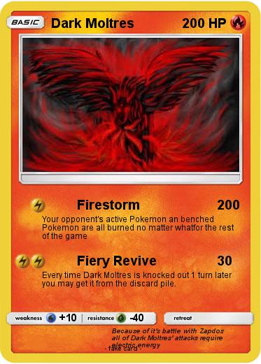 Pokemon Dark Moltres