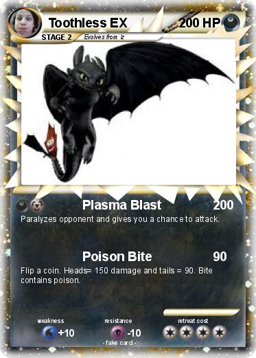 Pokemon Toothless EX