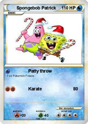 Pokemon Spongebob Patrick