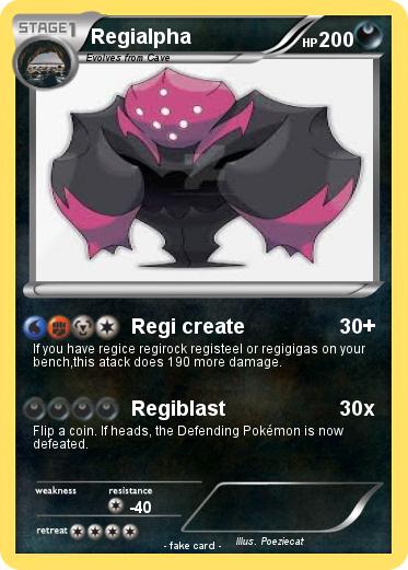 Pokemon Regialpha