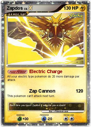 Pokemon Zapdos