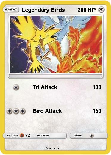 Pokemon Legendary Birds