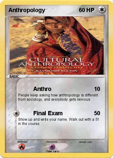 Pokemon Anthropology