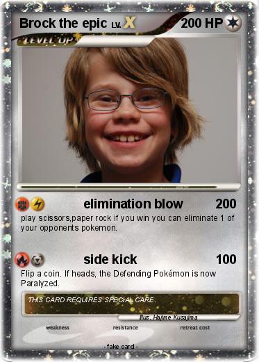 Pokemon Brock the epic