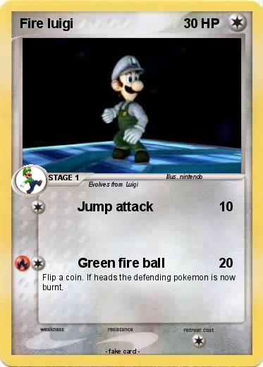 Pokemon Fire luigi
