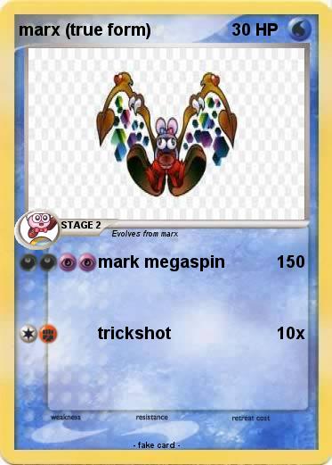 Pokemon marx (true form)