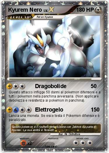 Pokemon Kyurem Nero