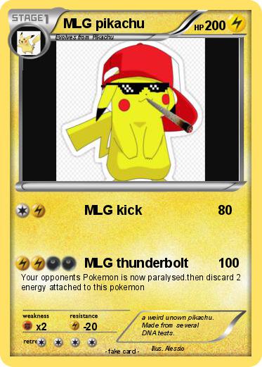 Pokemon MLG pikachu