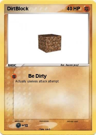 Pokemon DirtBlock