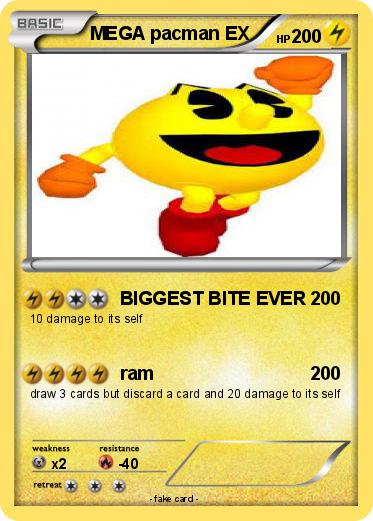 Pokemon MEGA pacman EX