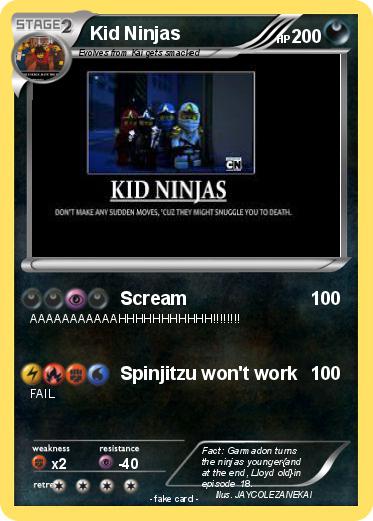 Pokemon Kid Ninjas