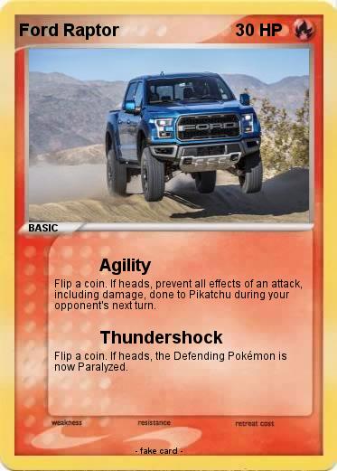 Pokemon Ford Raptor