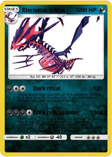 Pokemon Eternatus V-Max       1
