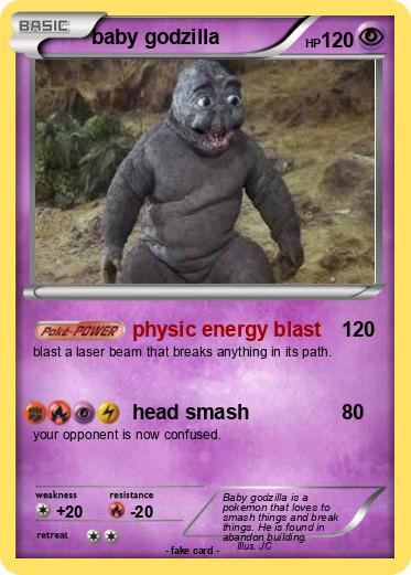Pokemon baby godzilla