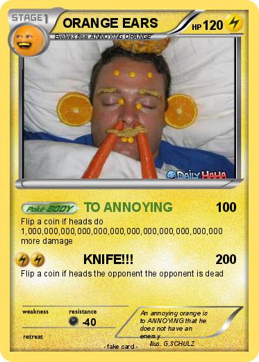Pokemon ORANGE EARS