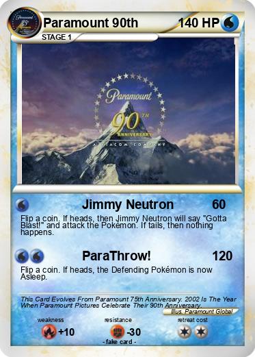 Pokemon Paramount 90th