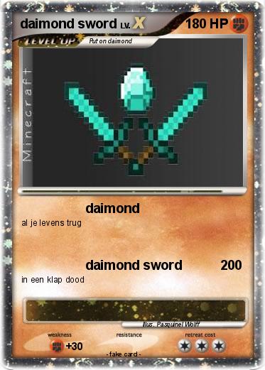 Pokemon daimond sword