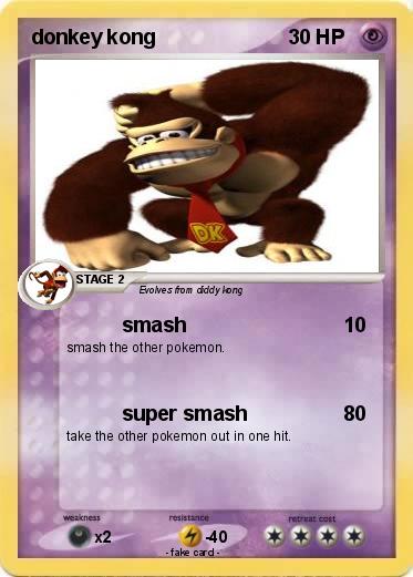 Pokemon donkey kong